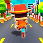 KIDDY RUN - Blocky 3D Running Games