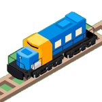 Train puzzle - железная дорога