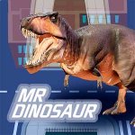 MR Dinosaur: Run and eat
