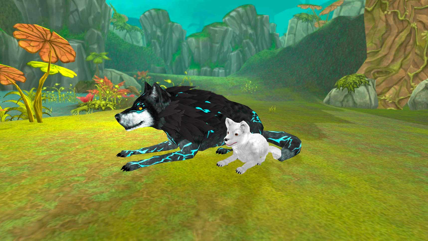 Wolf Game - roblox wolves life 3 v2 beta new wolf model met