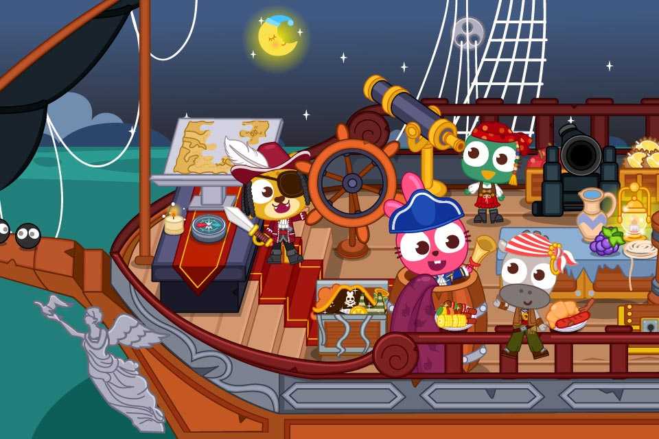 Приключения пиратов игра. Игра про маленького пирата. Город пиратов. Приключения пиратов в стране овощей.